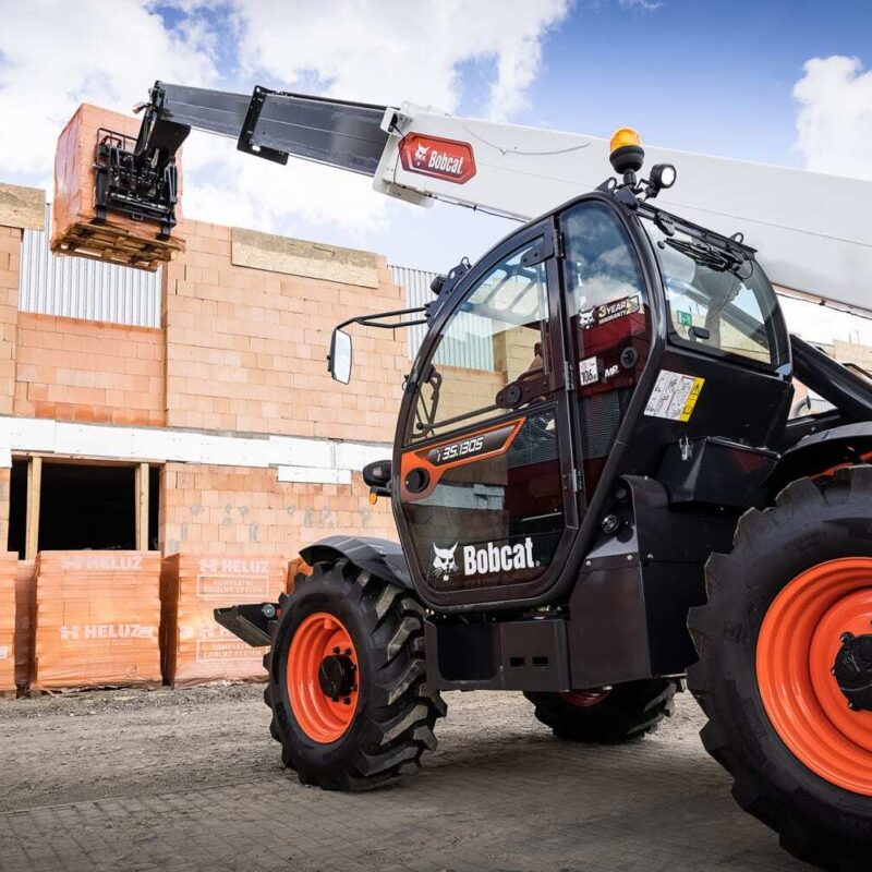 Bobcat T35 130 S verreiker voor de bouw Bobcat Vangaever