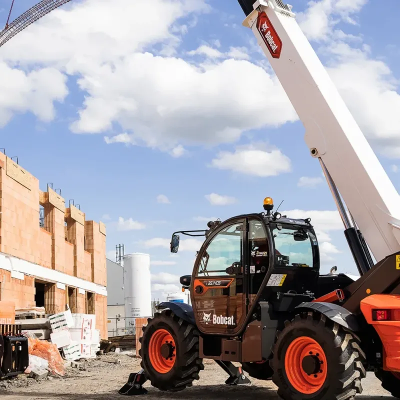 Bobcat T35 140 S verreiker voor de bouw Bobcat Vangaever
