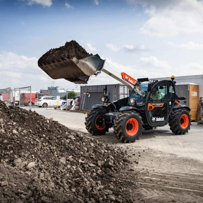 Bobcat TL26 60 verreiker voor de bouw Bobcat Vangaever 02