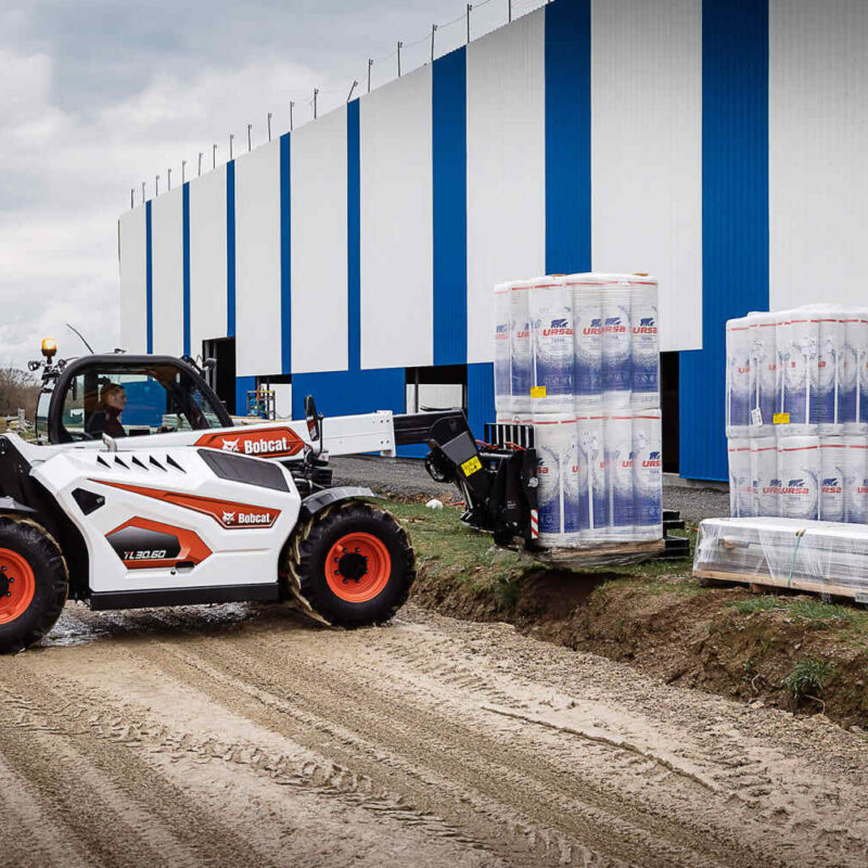 Bobcat TL30 60 verreiker voor de bouw Bobcat Vangaever 01