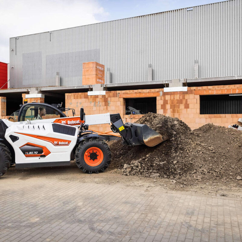 Bobcat TL30 70 verreiker voor de bouw Bobcat Vangaever 02