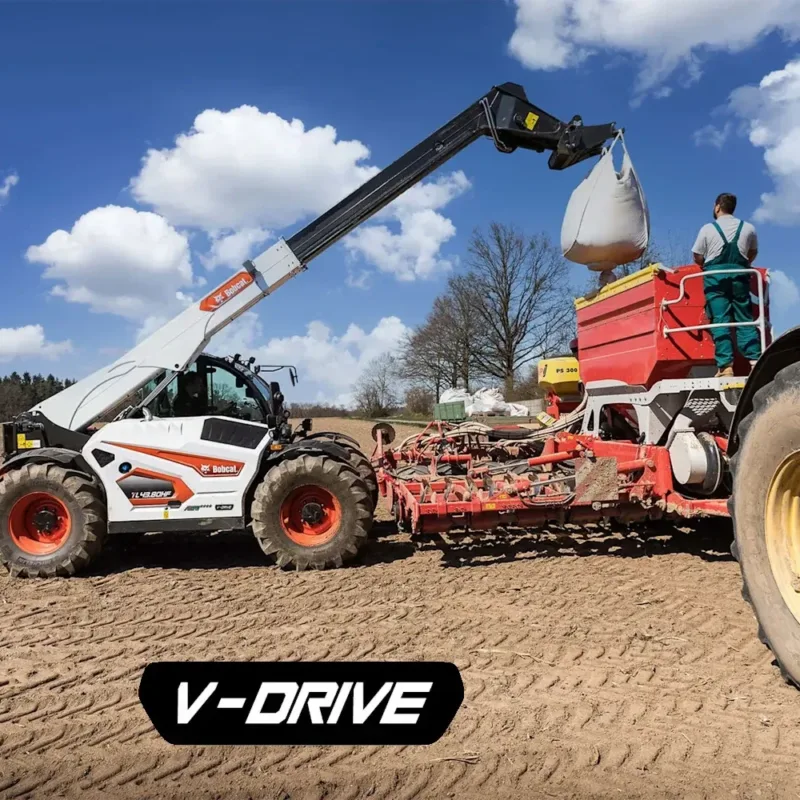 Bobcat Tl43 80hf verreiker v drive bobcat vangaever 01