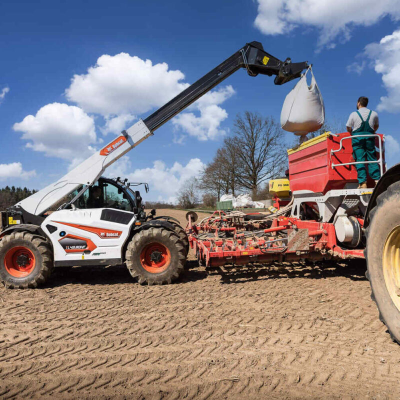 Bobcat verreiker voor de landbouw TL43 80 HF Bobcat Vangaever 02