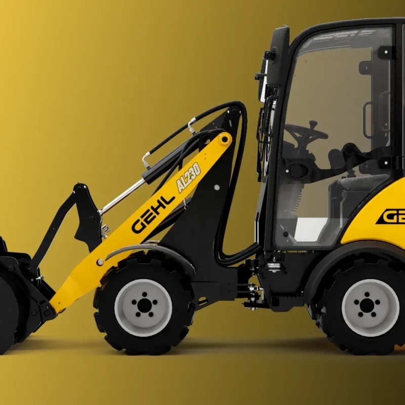 Gehl AL230 kniklader Vangaever studio 1