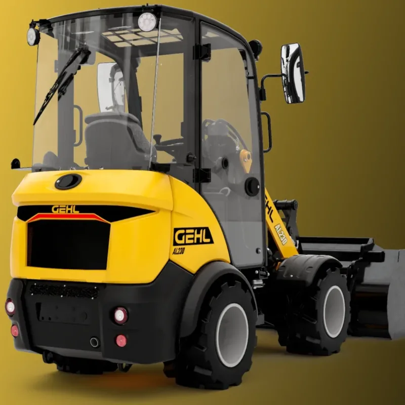 Gehl AL230 kniklader Vangaever studio 2