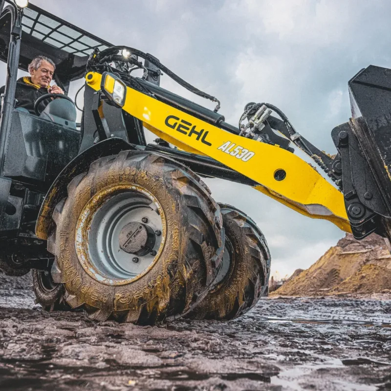 Gehl AL530 kniklader Vangaever 1