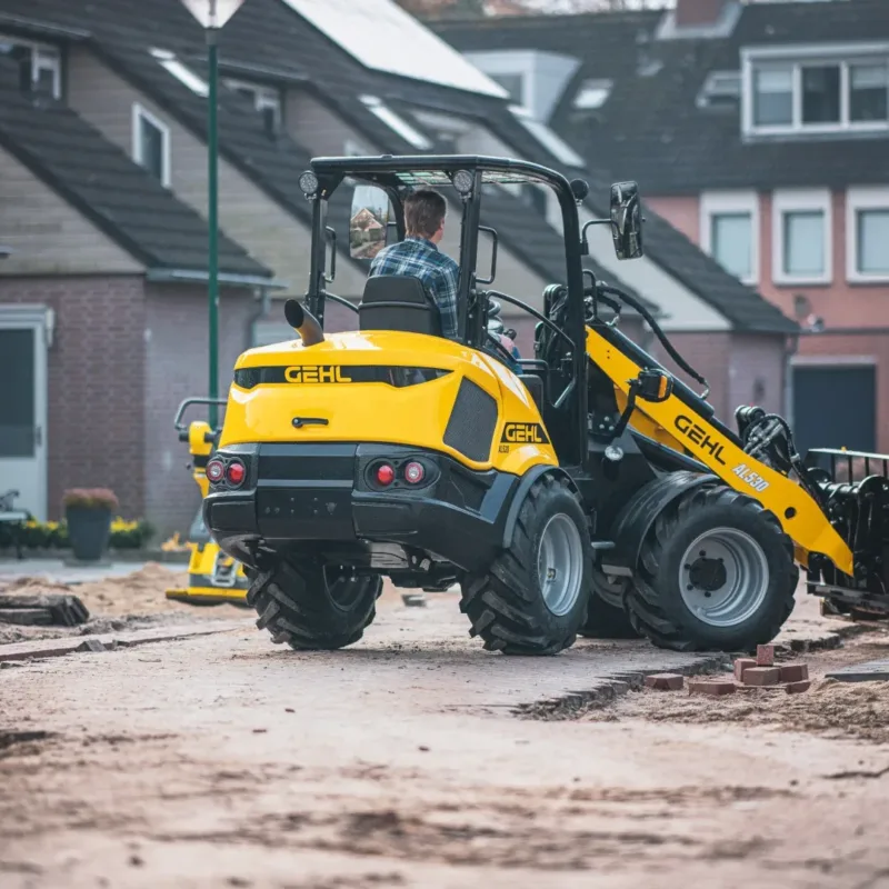 Gehl AL530 kniklader Vangaever 5