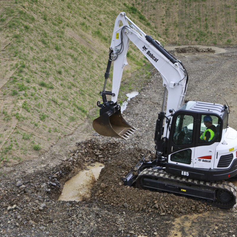 Graafbak voor graafmachine bobcat vangaever