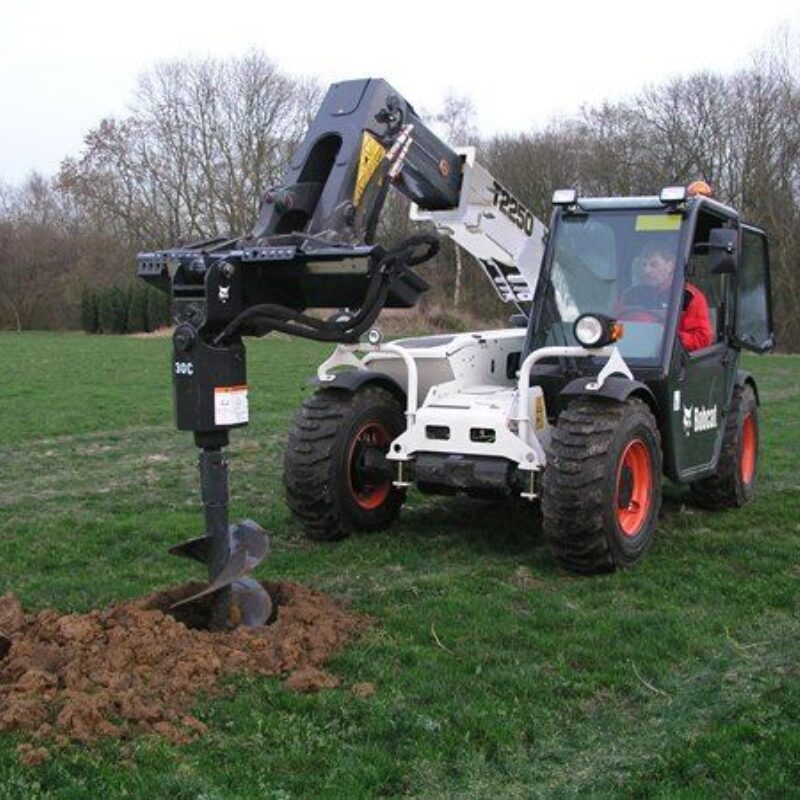 Grondboor Bobcat Vangaever 2