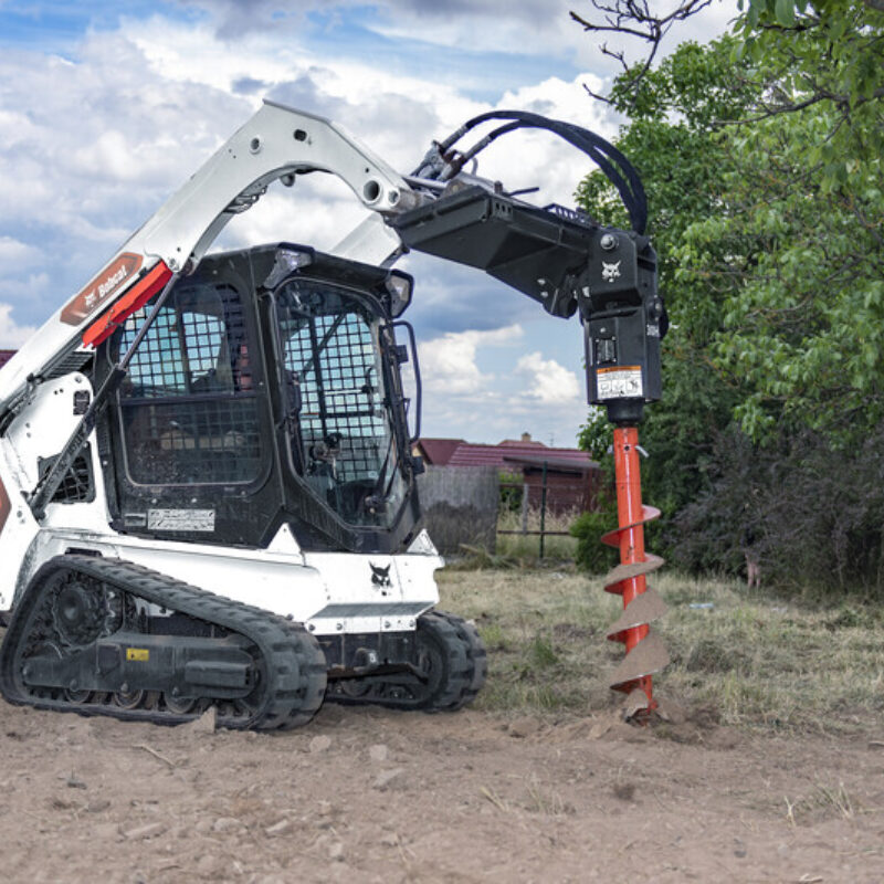 Grondboor Bobcat Vangaever 4