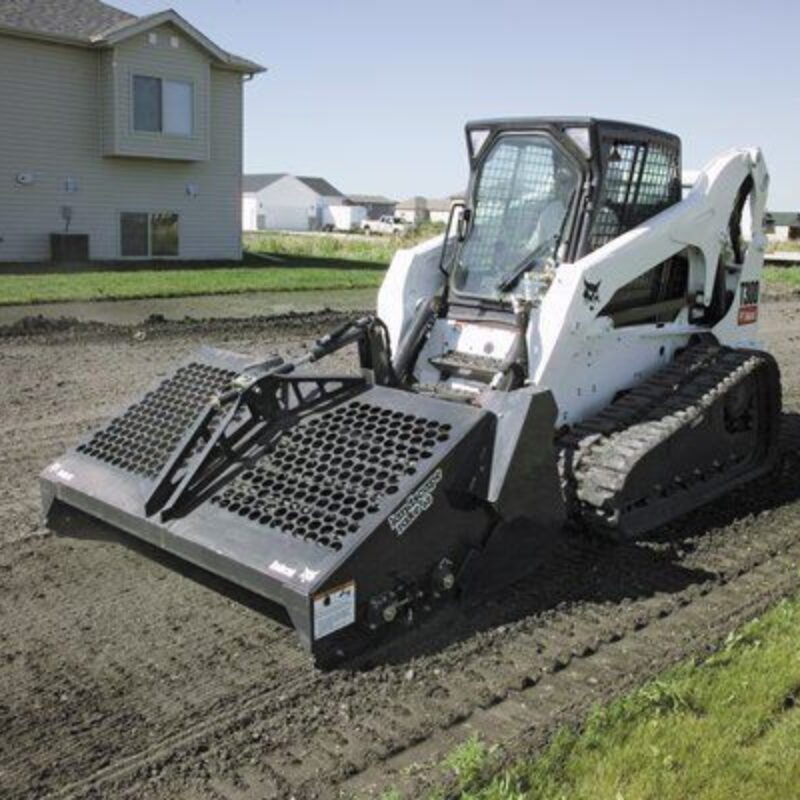 Hark met steenopvang Bobcat Vangaever 3