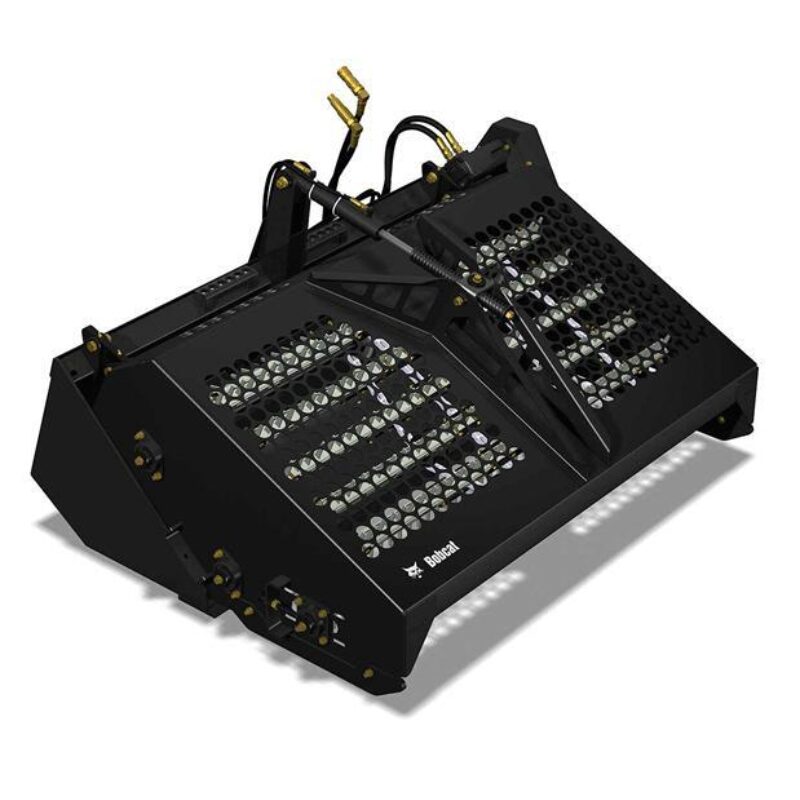 Hark met steenopvang Bobcat Vangaever 4