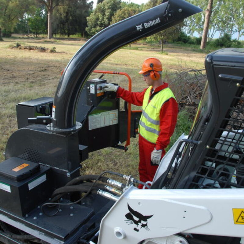Bobcat houtversnipperaar bobcat vangaever 2