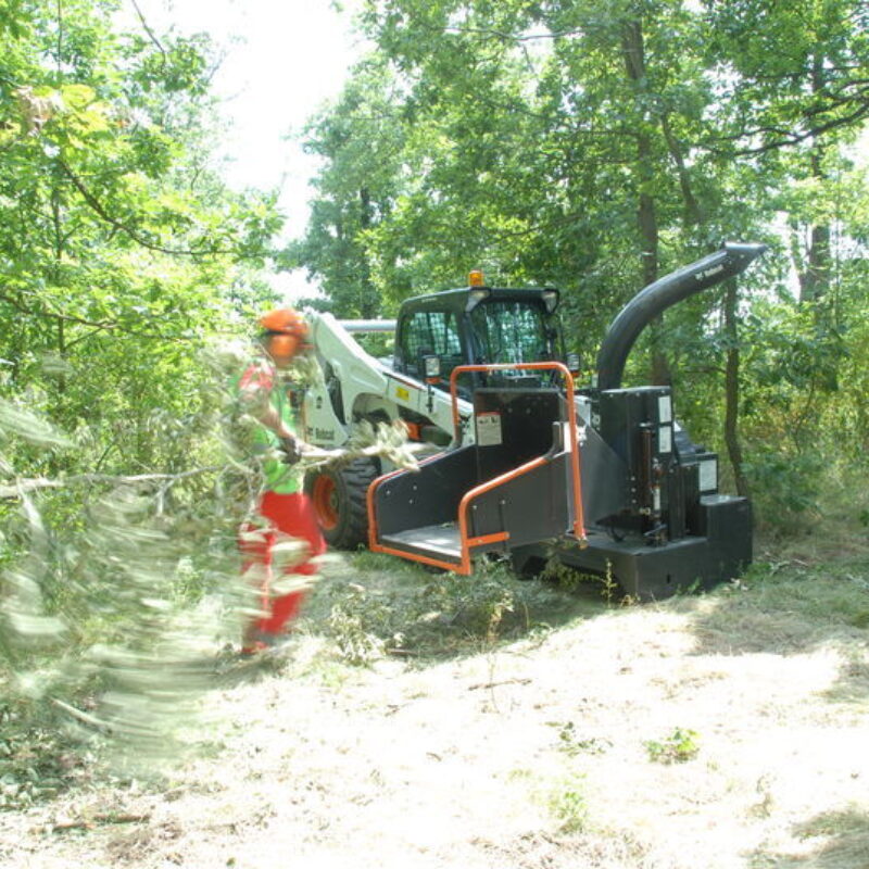 Bobcat houtversnipperaar bobcat vangaever 3