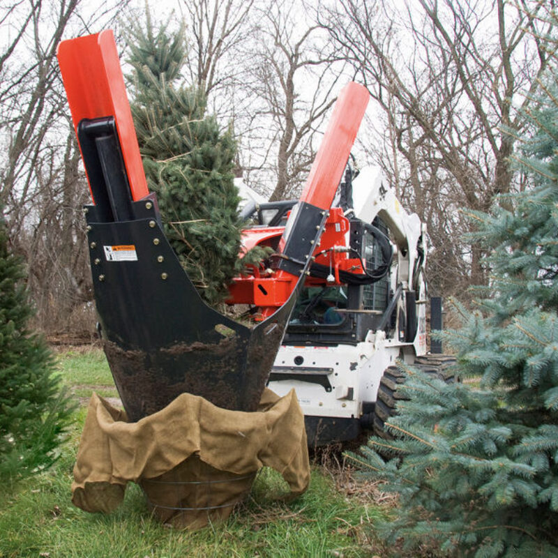 Boomverplanter bobcat vangaever 3