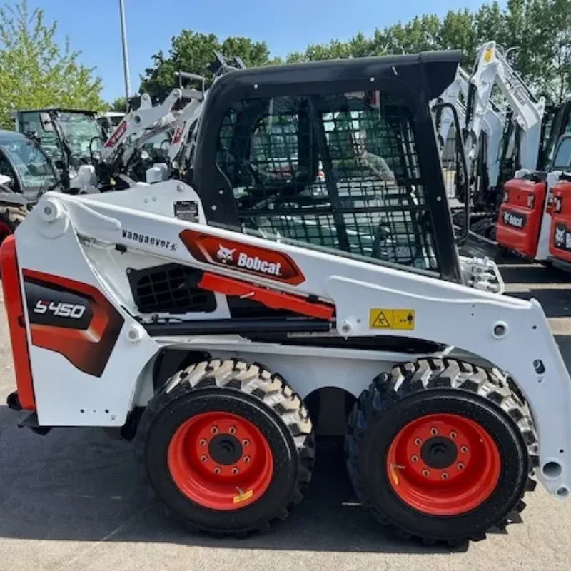 Demomachine Bobcat s450 bobcat vangaever 01