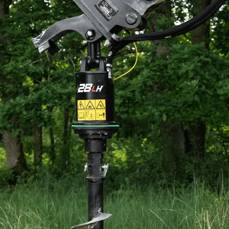 Grondboor bobcat vangaever 21