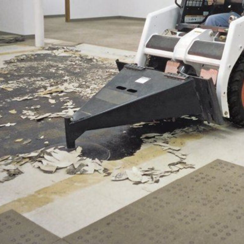 Grondschraper Bobcat vangaever 2