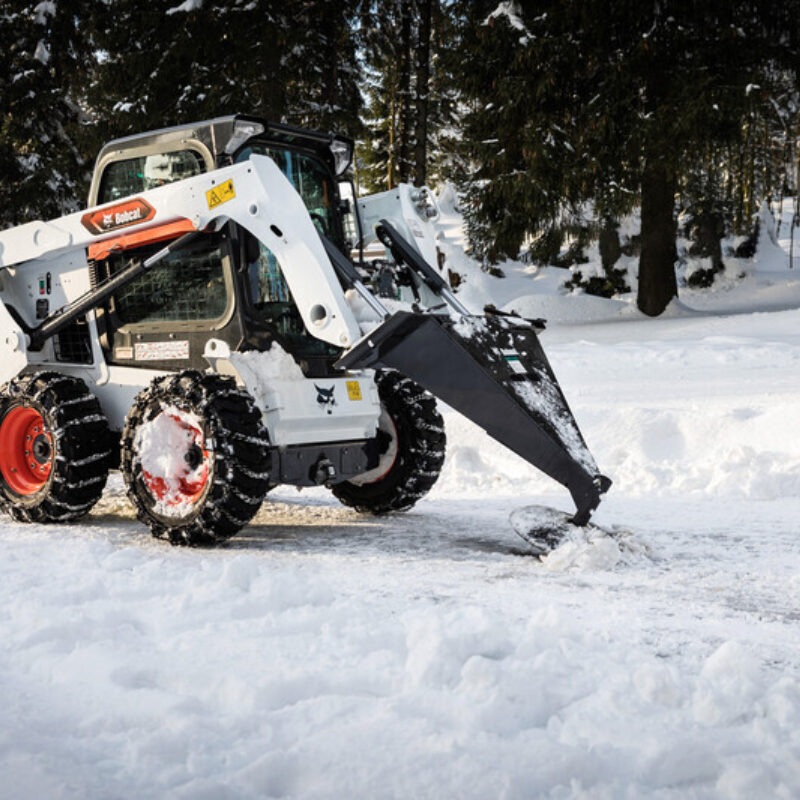 Grondschraper Bobcat vangaever 3