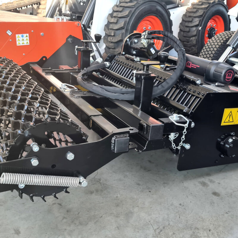 Grondvoorbereider lader bobcat vangaever 0