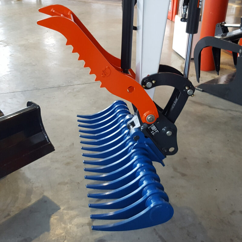 Hark graafmachine bobcat vangaever 3