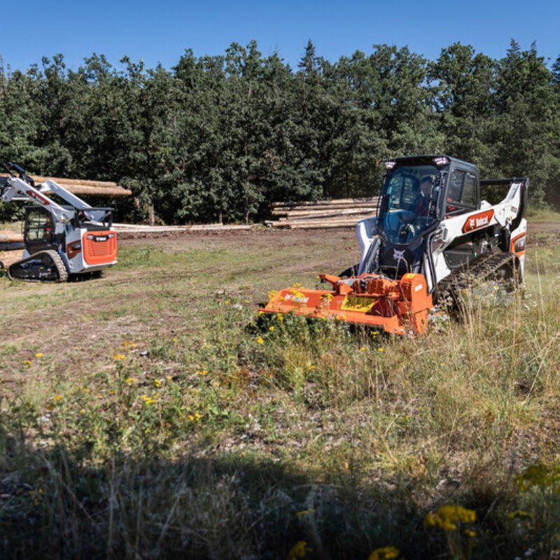 Klepelmaaier bobcat vangaever 3