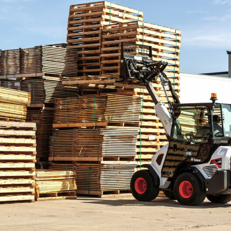 Palletvork bobcat vangaever 2