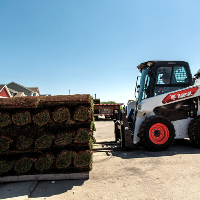 Palletvork bobcat vangaever 4