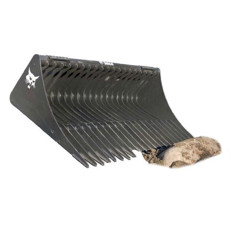 Puinbak bobcat vangaever 3