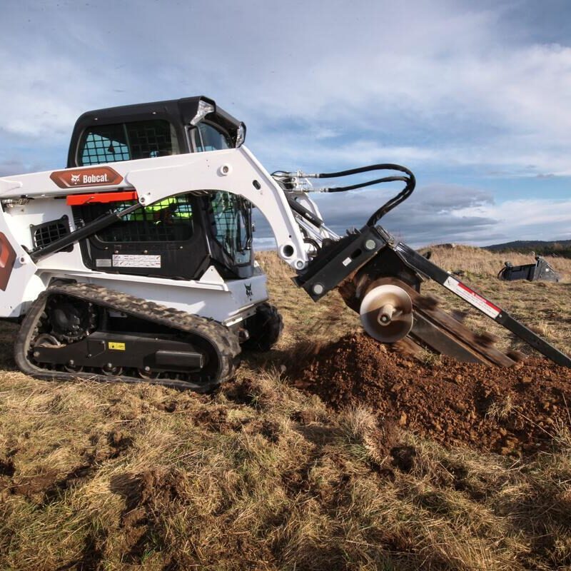 Sleuvengraver bobcat vangaever 00