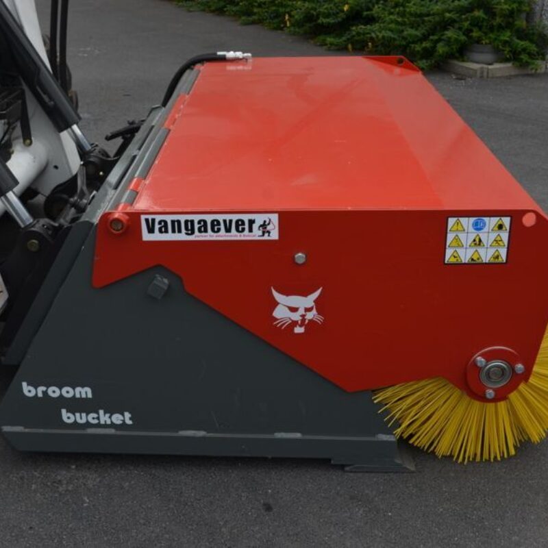 Veegborstel heavy duty bobcat vangaever 1