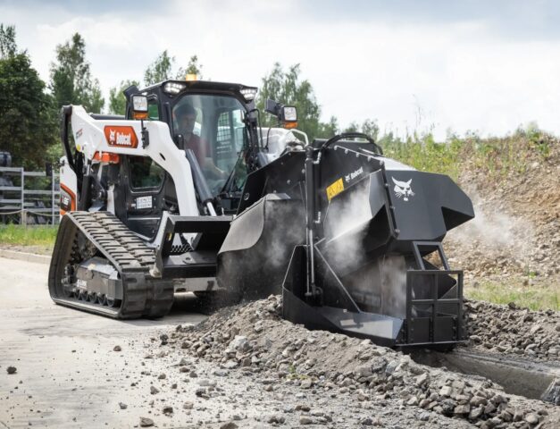 Bobcat T86 rupslader Bobcat Vangaever 01