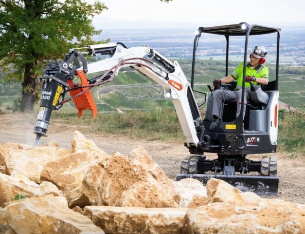 Bobcat E17z R2 graafmachine Vangaever Bobcat 01