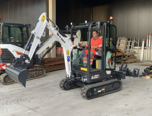 La Ville de Halle ajoute Bobcat E20z à leur flotte