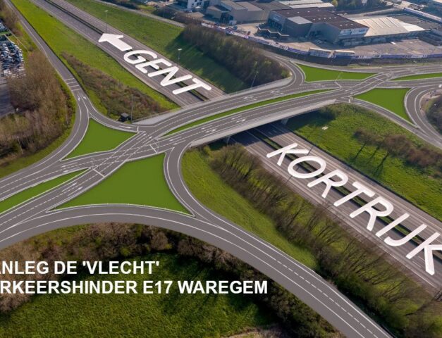 Af- en oprit E17 opnieuw geopend