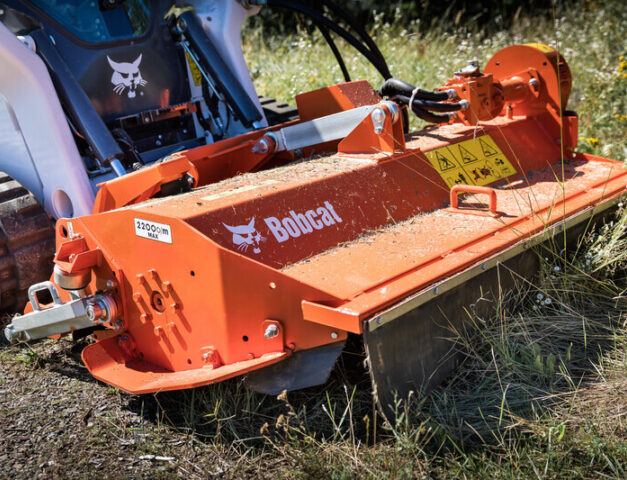 Klepelmaaier bobcat vangaever 1