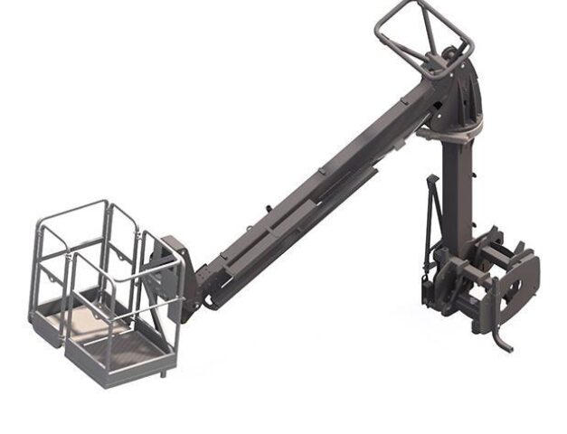 Personenmand met telescopische arm bobcat vangaever