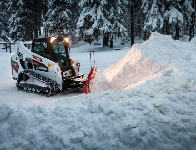 Sneeuwblad bobcat vangaever 1