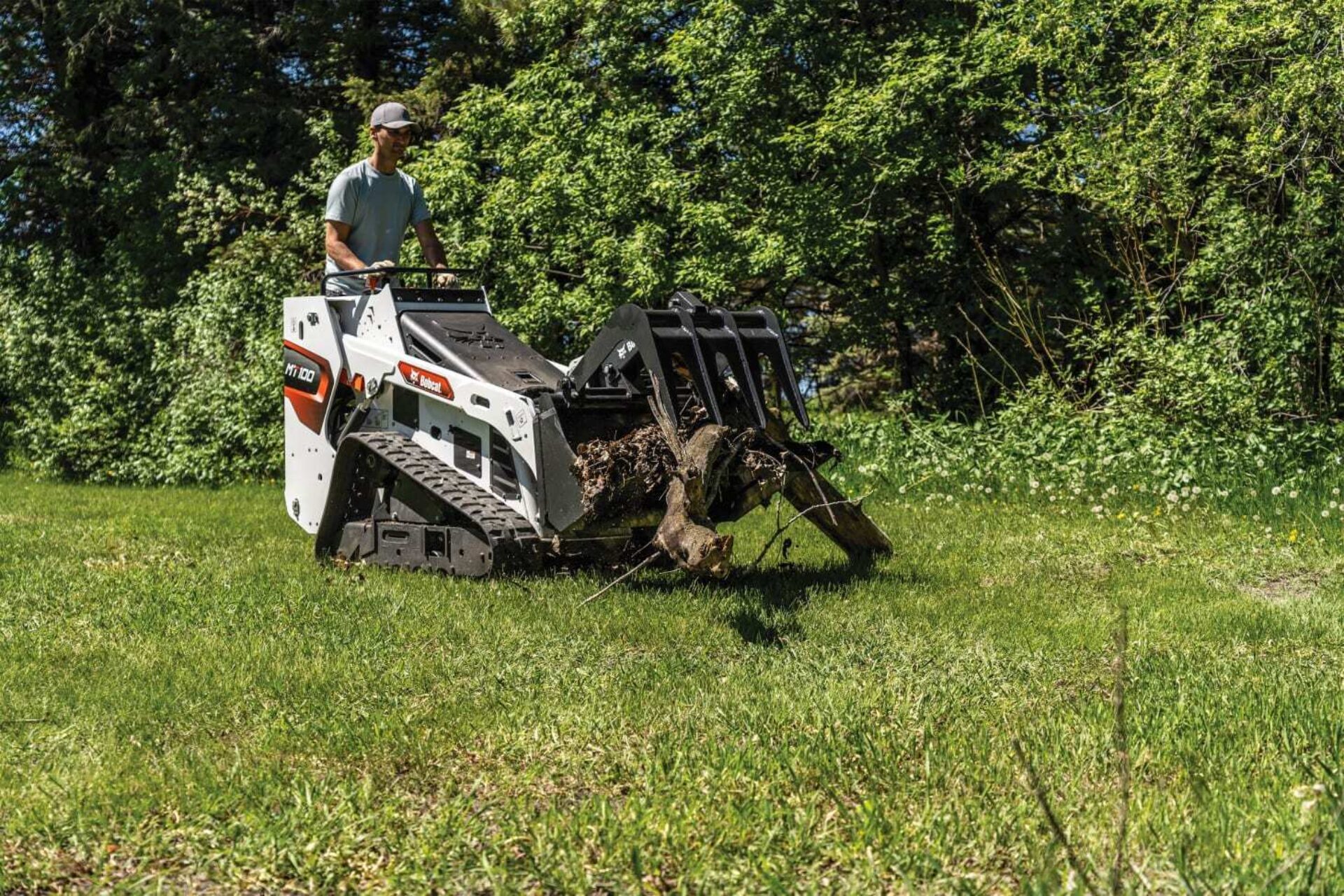 Bobcat MT100 rupslader Vangaever Bobcat 4