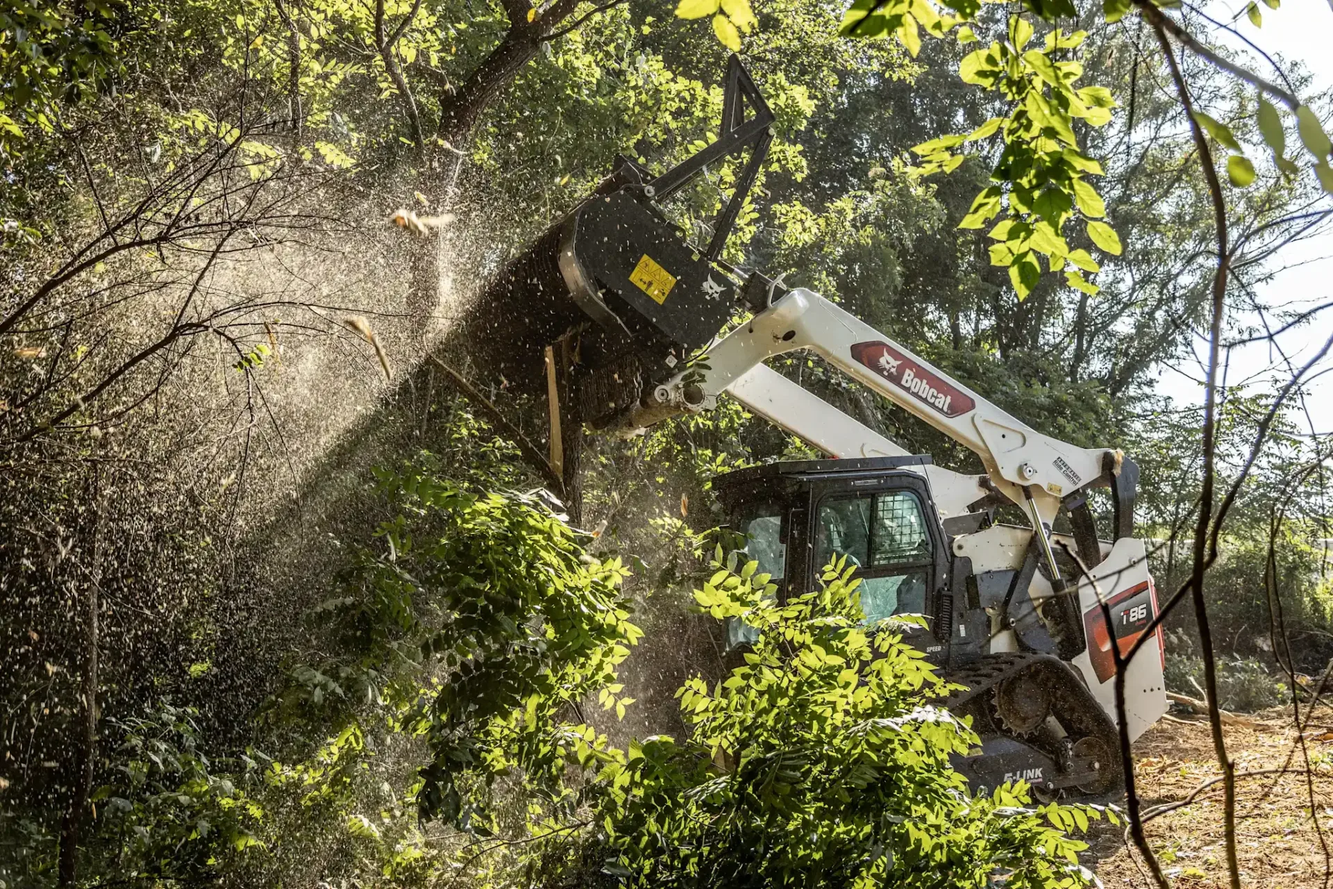 Bobcat materieel voor Bosbouw Bobcat Vangaever 01