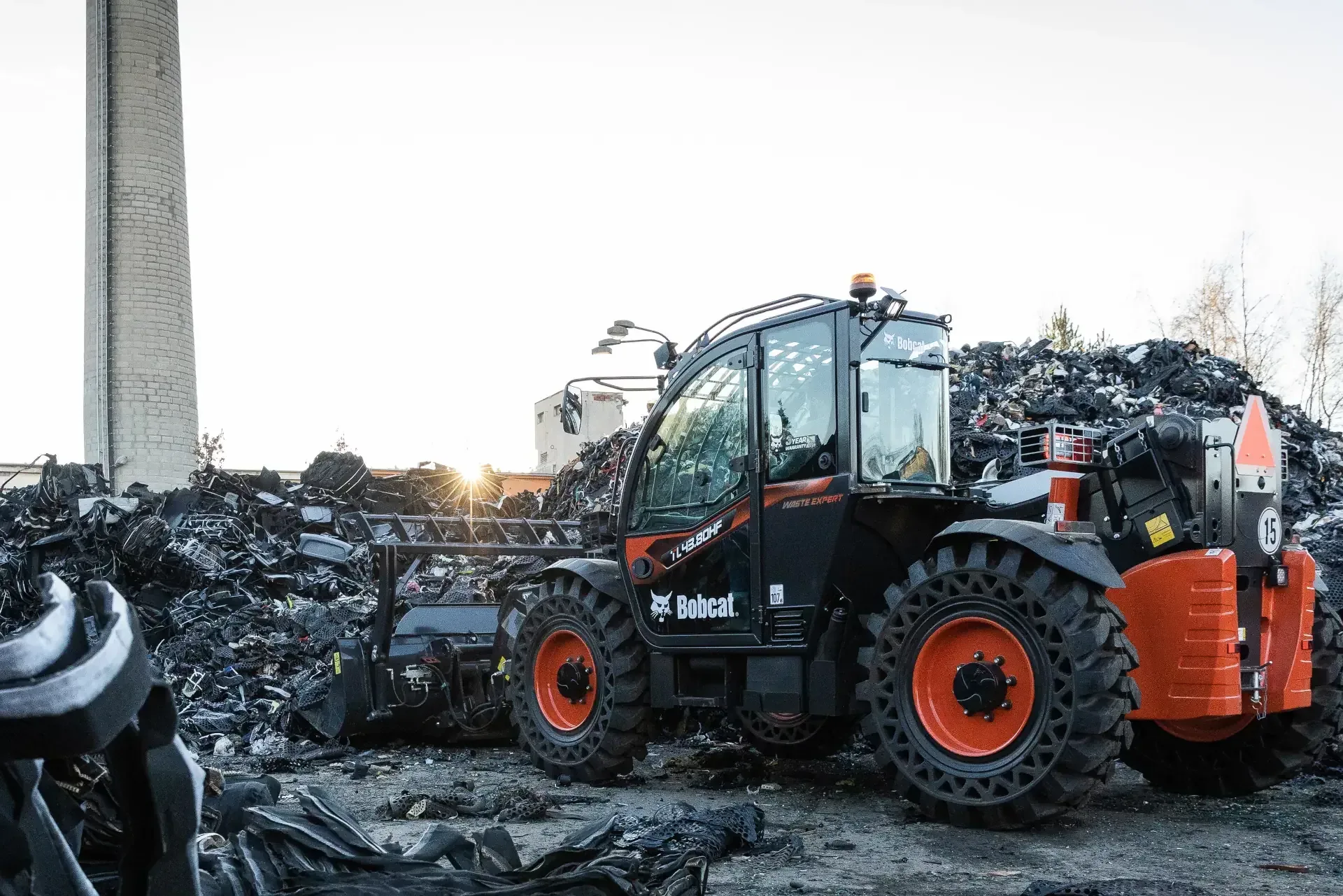 Bobcat materieel voor recyclage 01