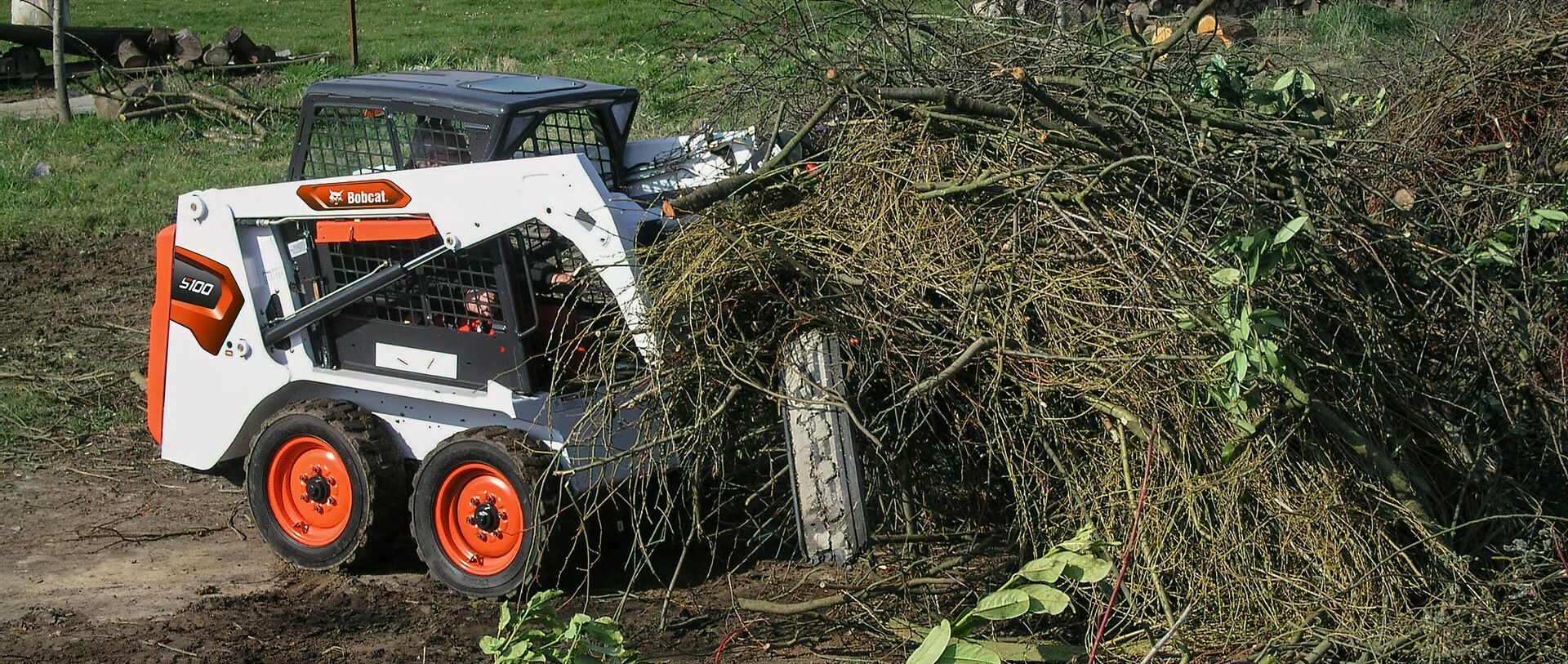 Bobcat s100 schranklader Bobcat Vangaever 1