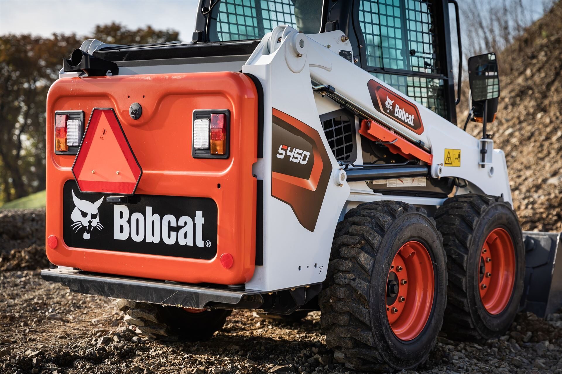 Bobcat s450 schranklader Bobcat Vangaever 2