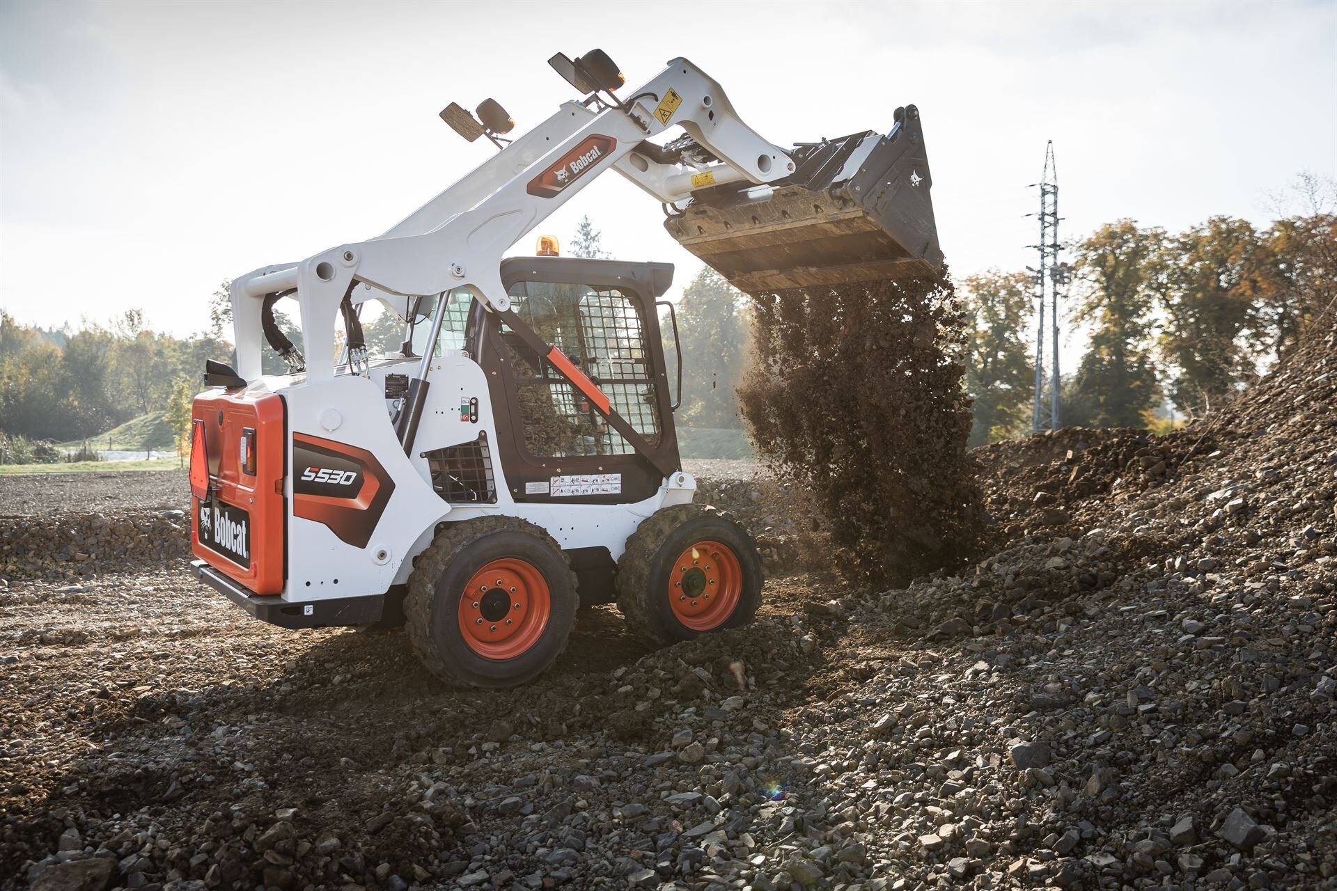 Bobcat s530 schranklader Bobcat Vangaever 5