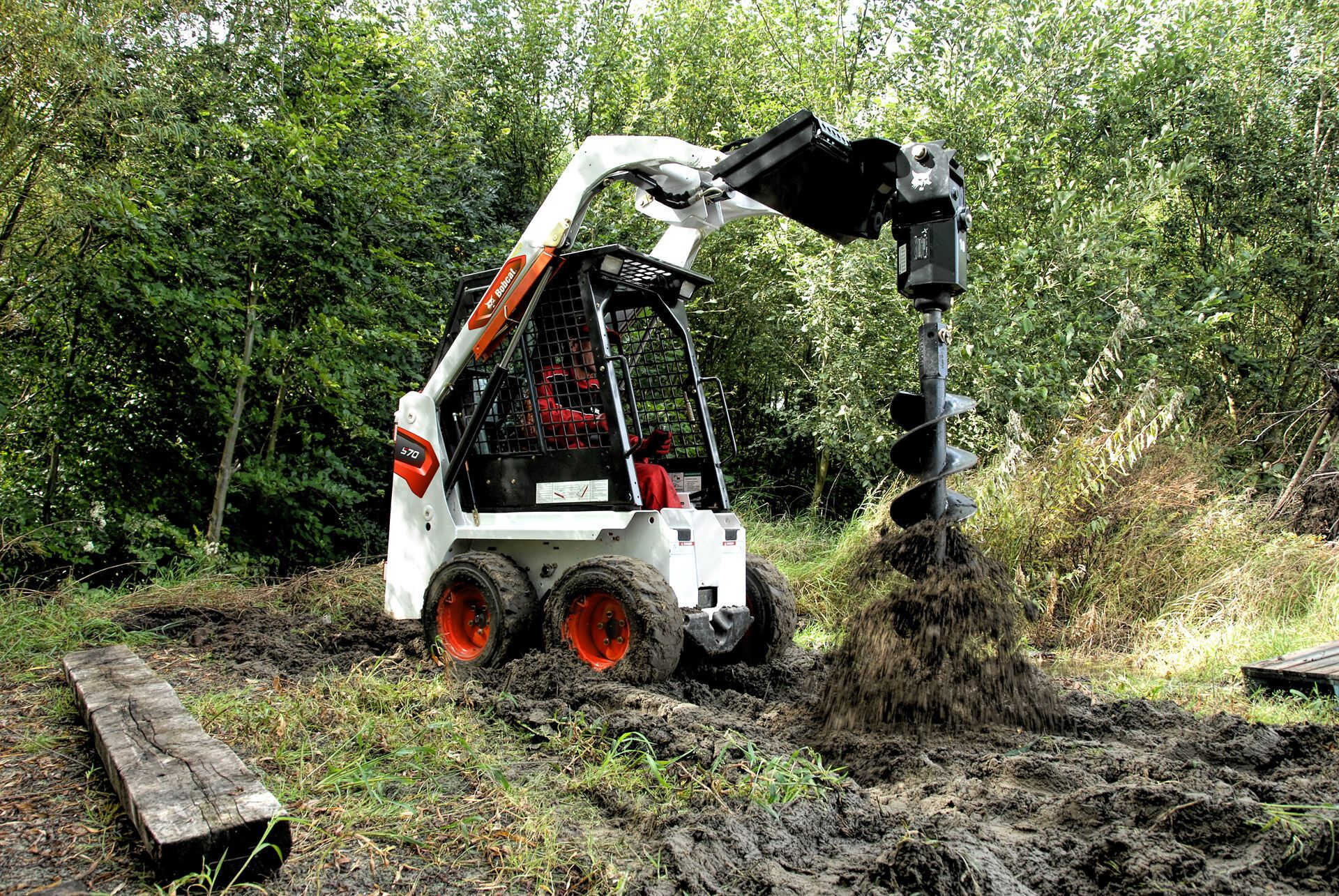 Bobcat s70 schranklader Bobcat Vangaever 1