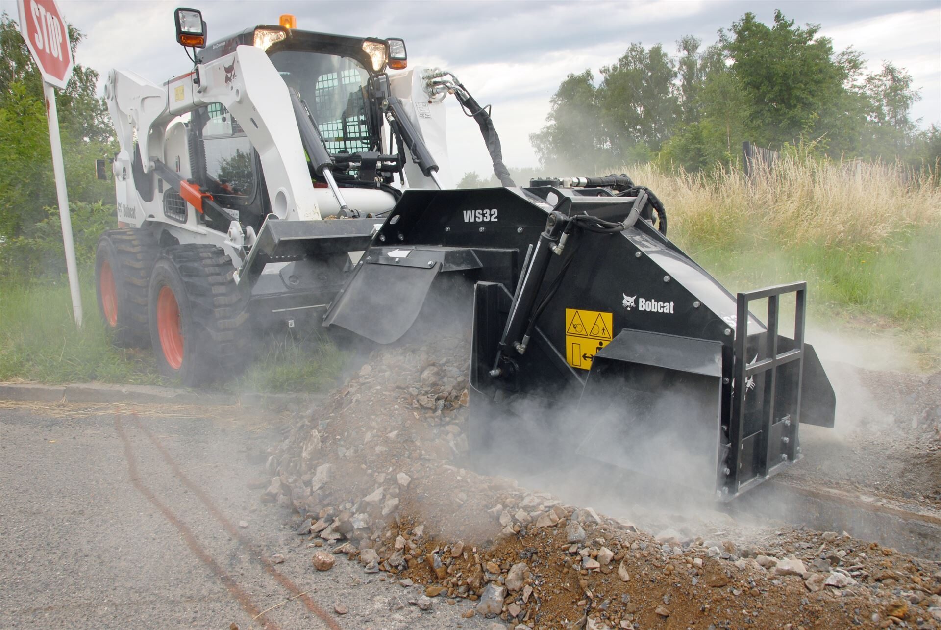 Bobcat s850 schranklader Bobcat Vangaever 4