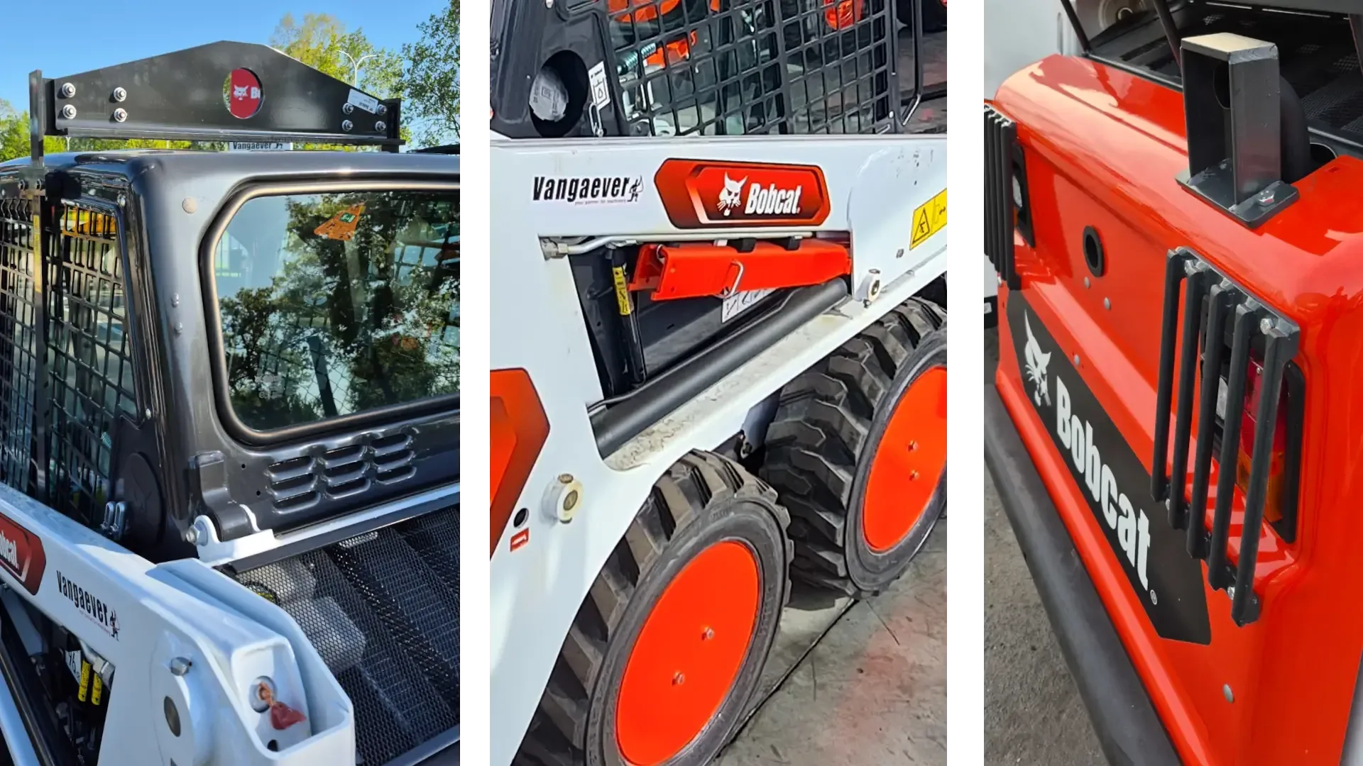 Bobcat schranklader overslag bulkhandling Vangaever Bobcat 10