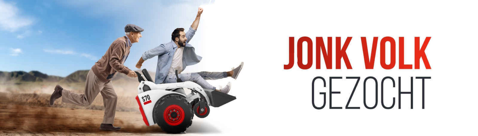 Jonk Volk Gezocht Vangaever Bobcat banner