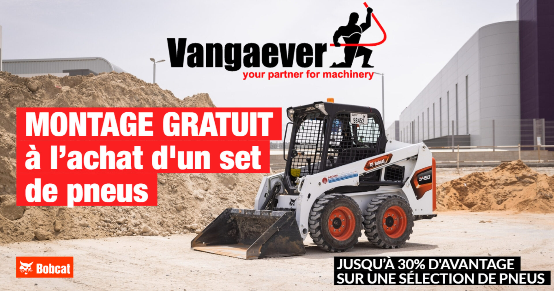Website Bobcat Banden Zomerdeal