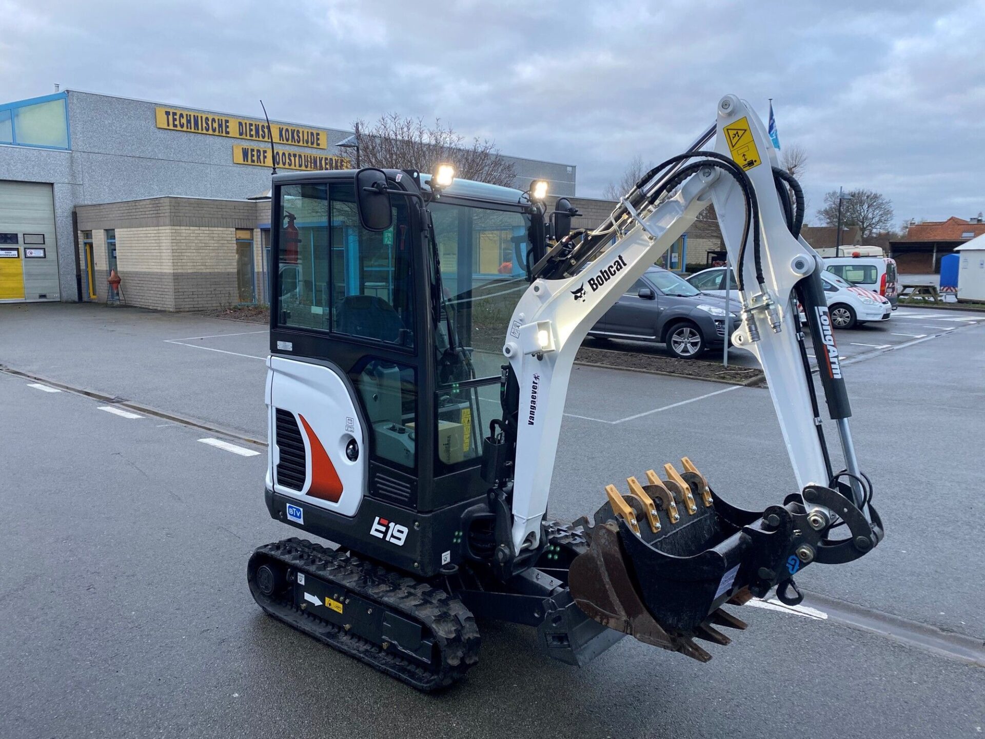 Bobcat e19 voor gemeente koksijde